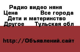 Радио видео няня  › Цена ­ 4 500 - Все города Дети и материнство » Другое   . Тульская обл.